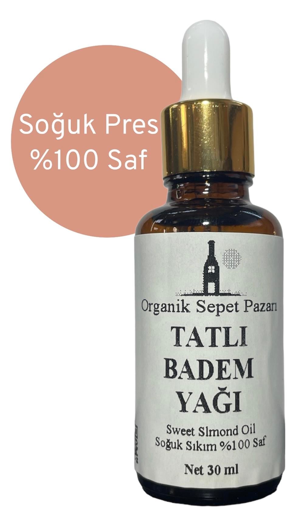 Tatlı Badem Yağı (soğuk Pres) 30 Ml 