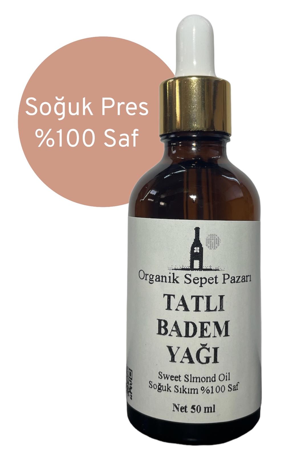Tatlı Badem Yağı (soğuk Pres) 50 Ml 