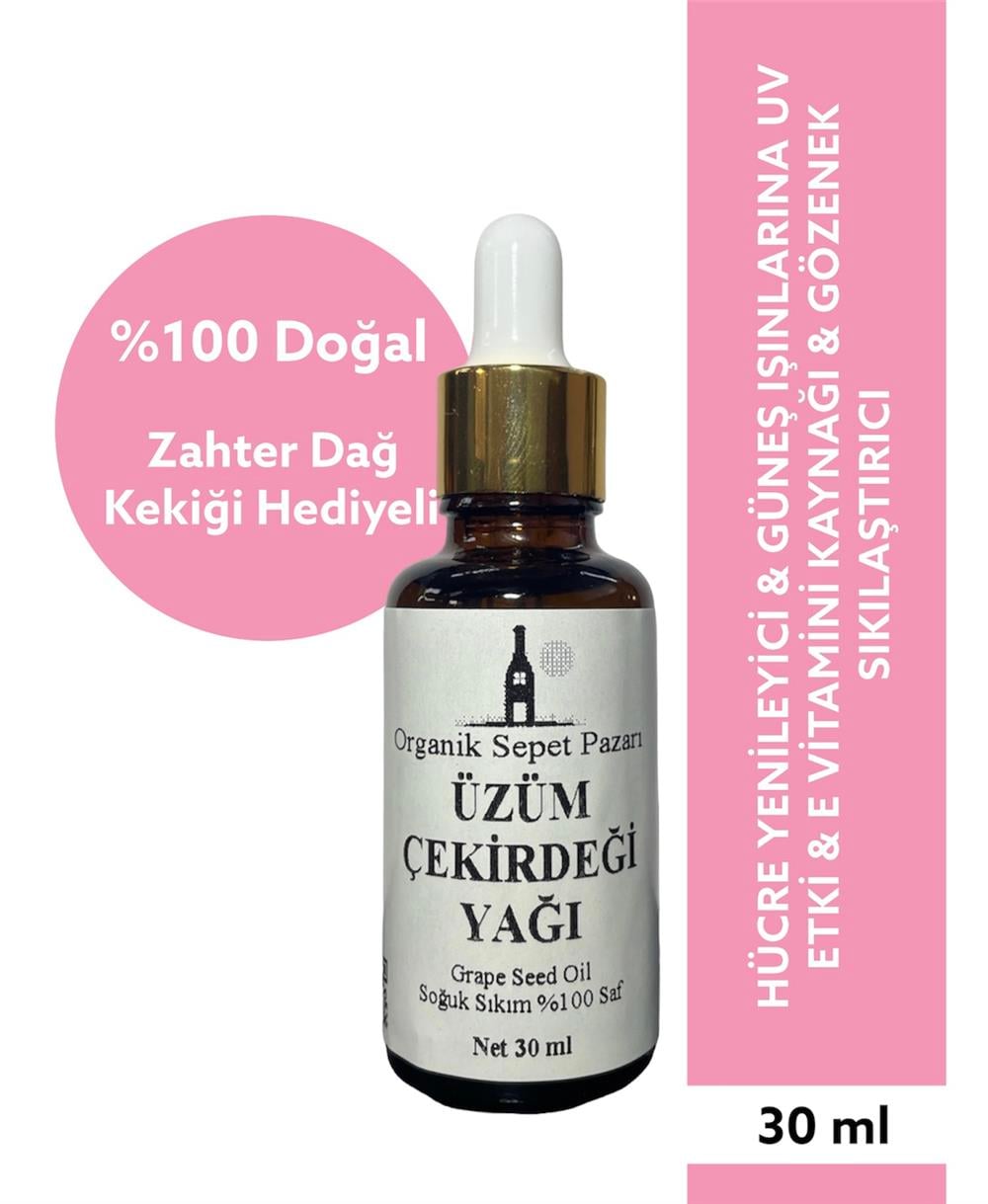 Üzüm Çekirdeği Yağı (soğuk Pres) 30 Ml