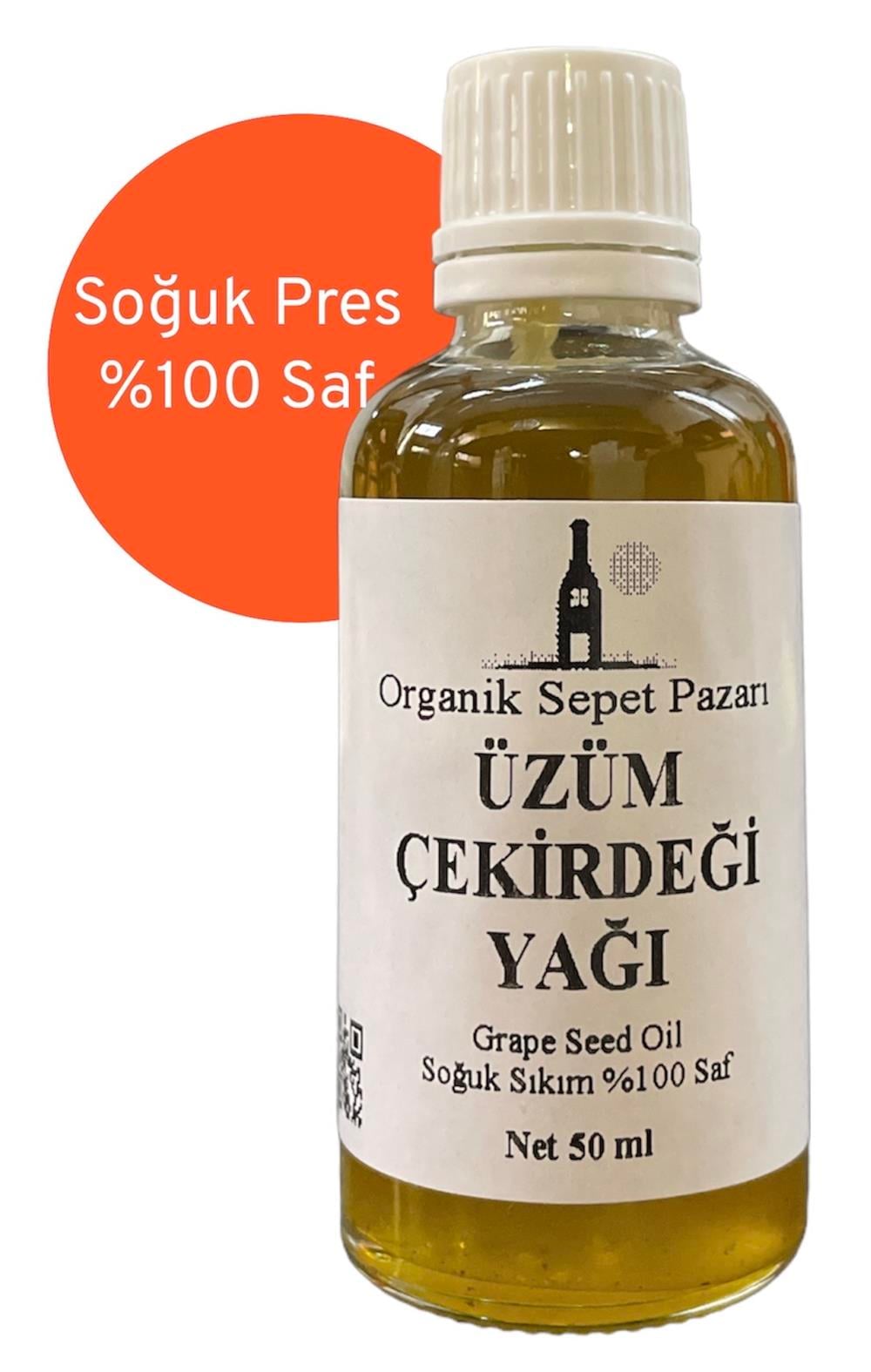 Üzüm Çekirdeği Yağı (soğuk Pres) 50 ML