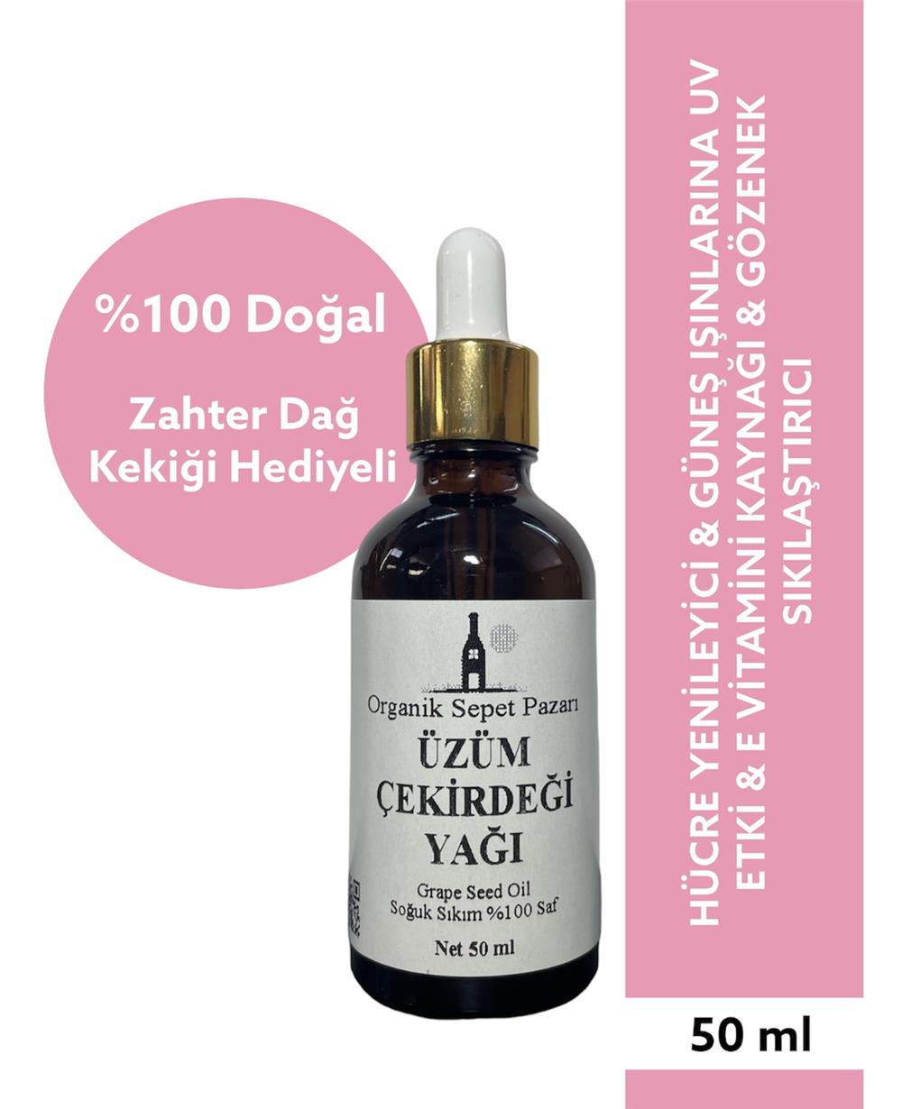 Üzüm Çekirdeği Yağı (soğuk Pres) 50 Ml