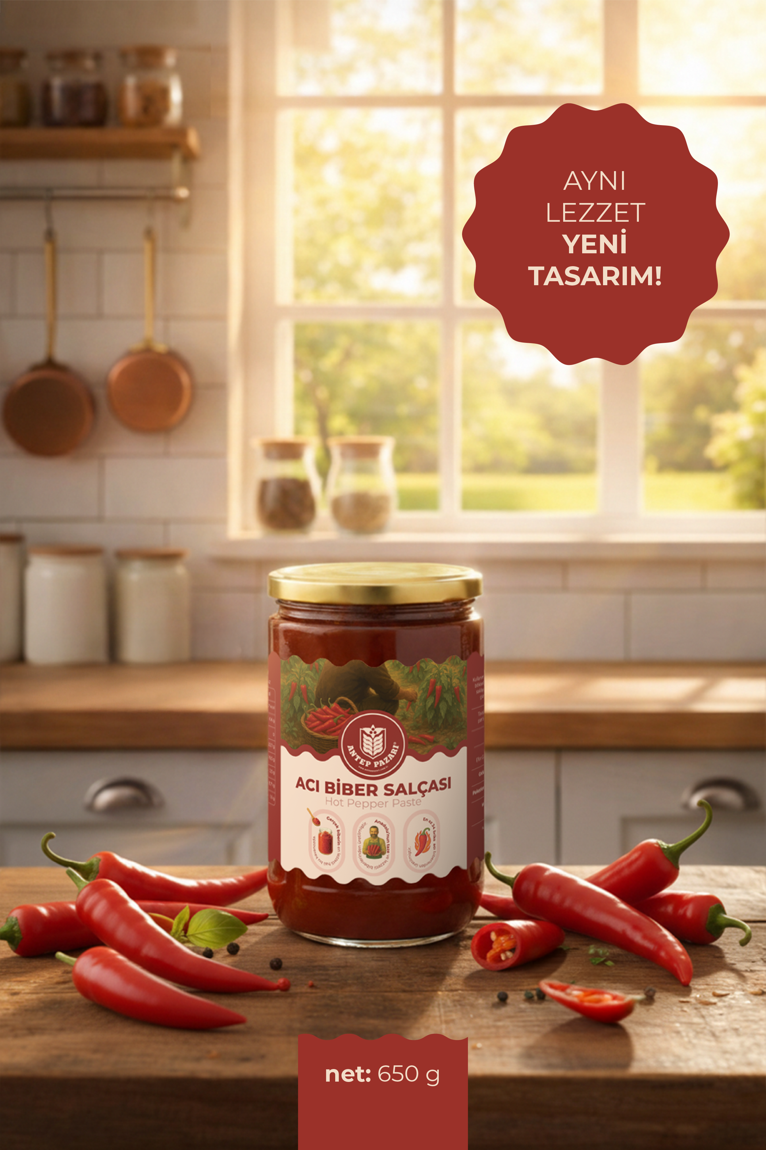 Acı Biber Salçası 