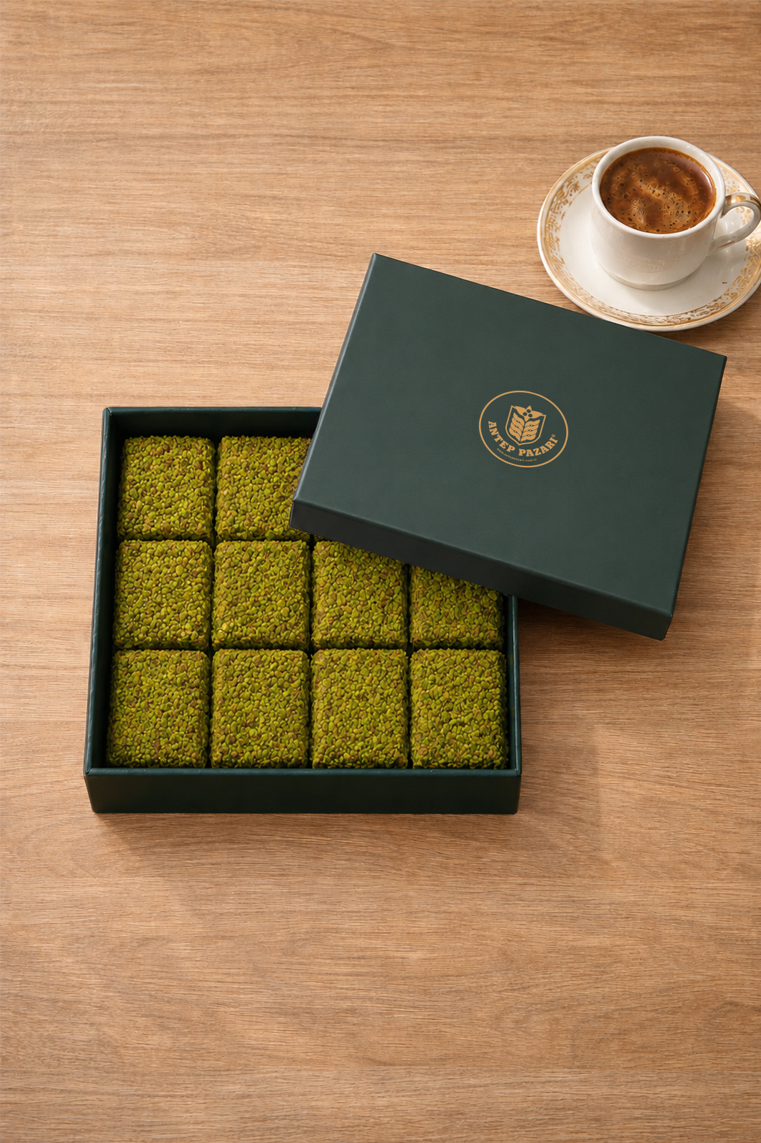 Lokum-Antep Fıstıklı Baklava Lokum