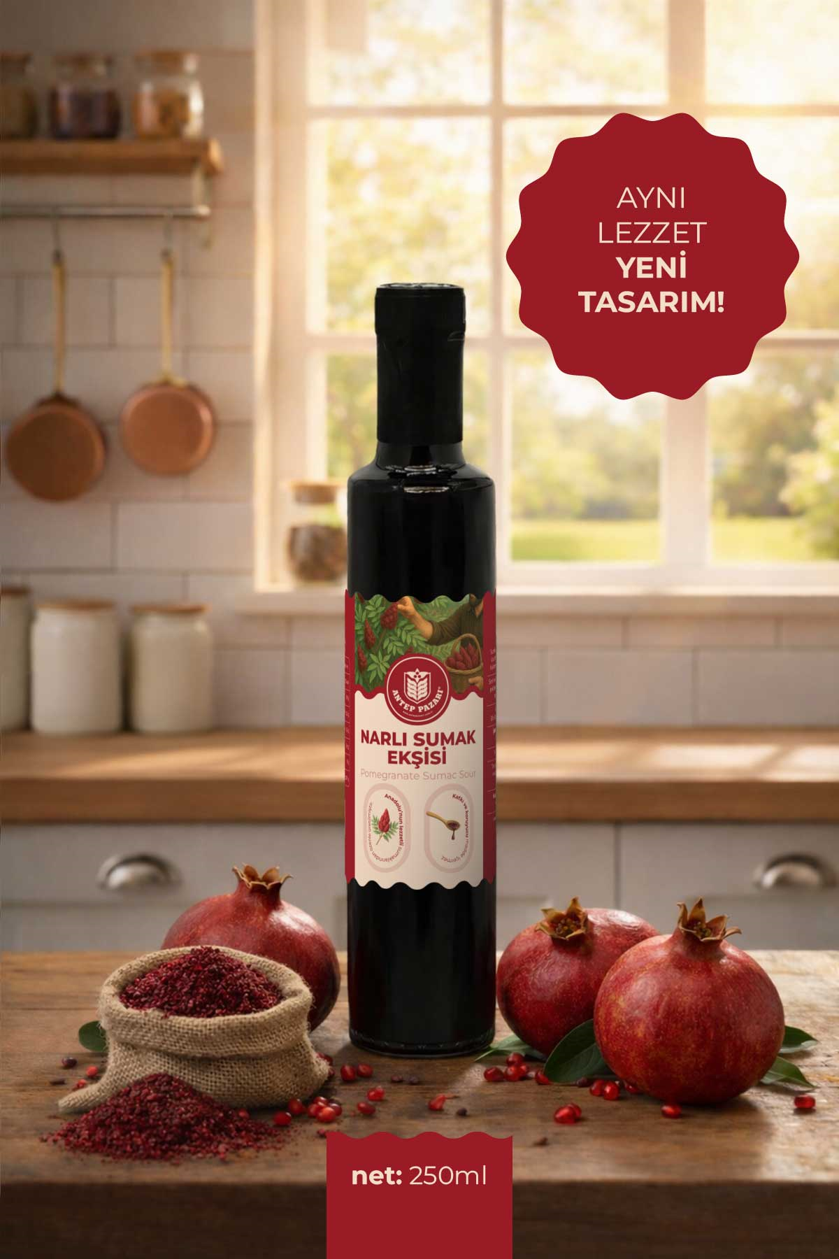 Narlı Sumak Ekşisi 250 ml