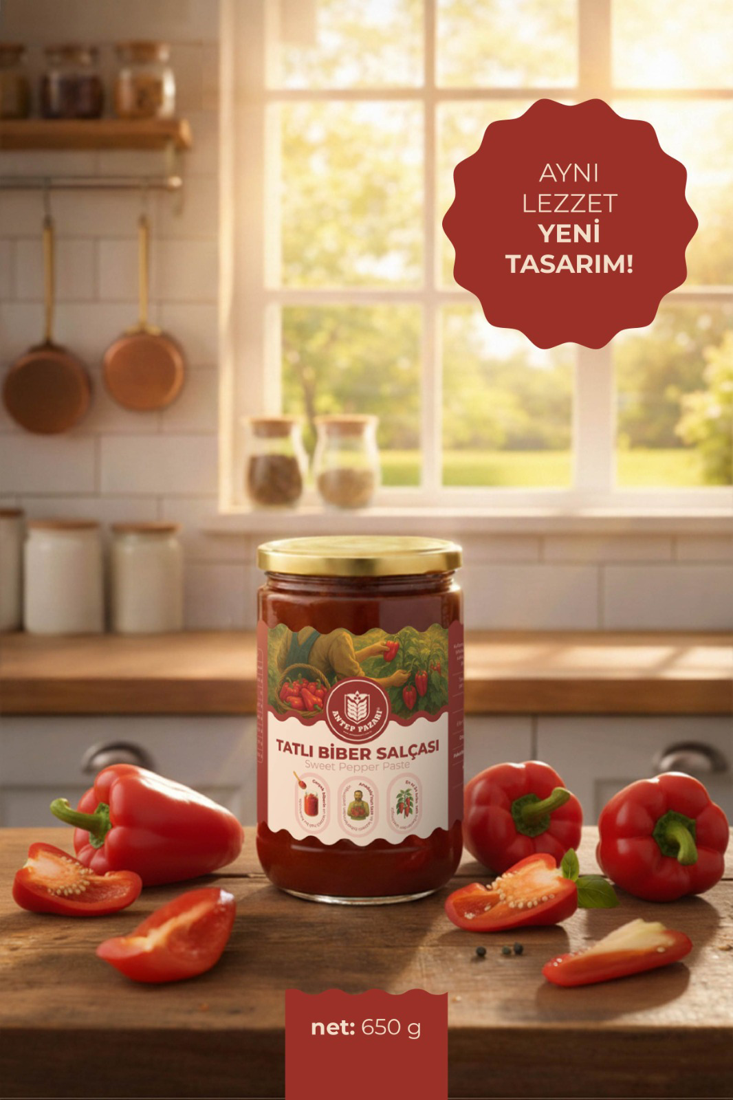 Tatlı Biber Salçası 