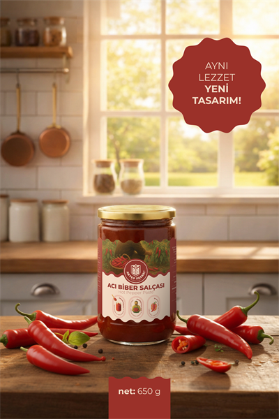 Acı Biber Salçası 