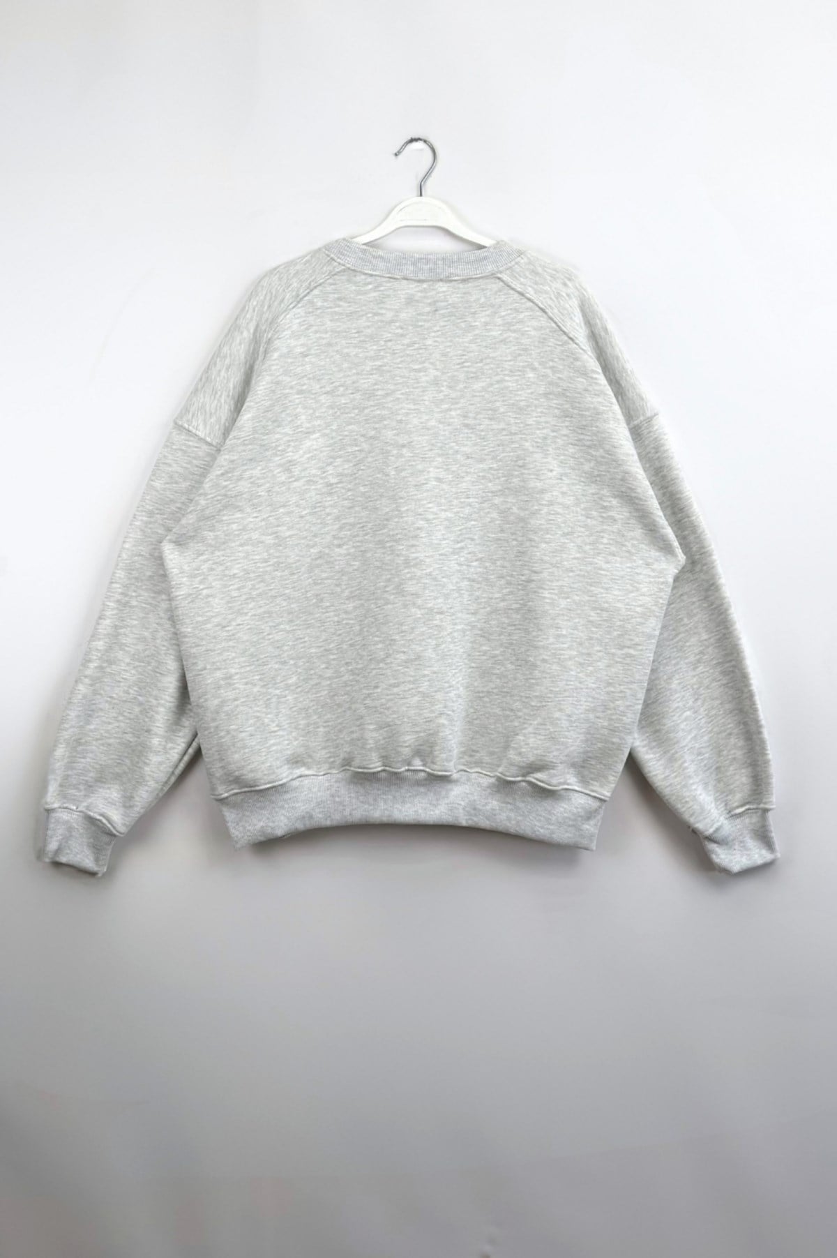 3 İplik Basıc Sweat Gri 