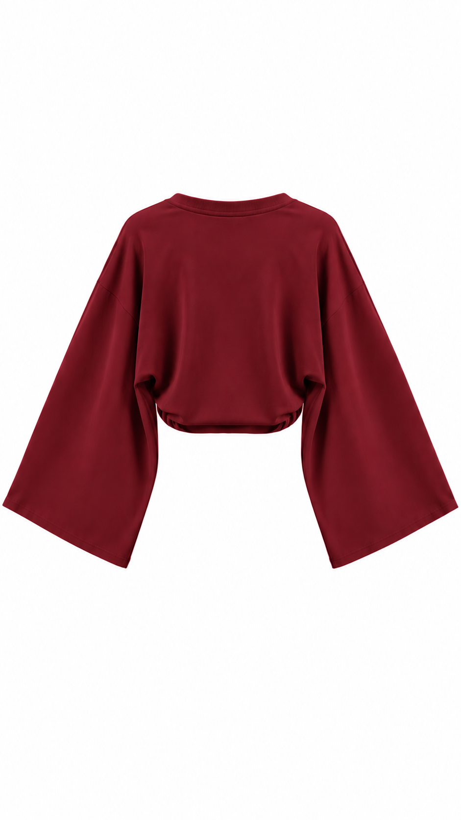 Büzgülü Bluz Bordo