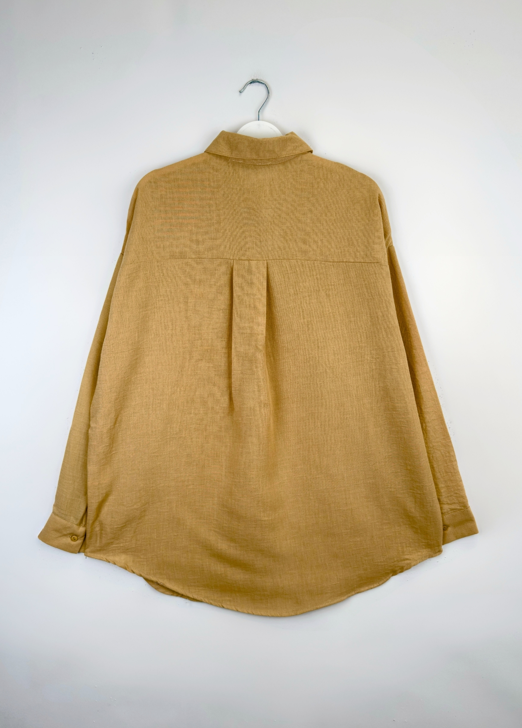 Desla Oversize Salaş Gömlek Camel 