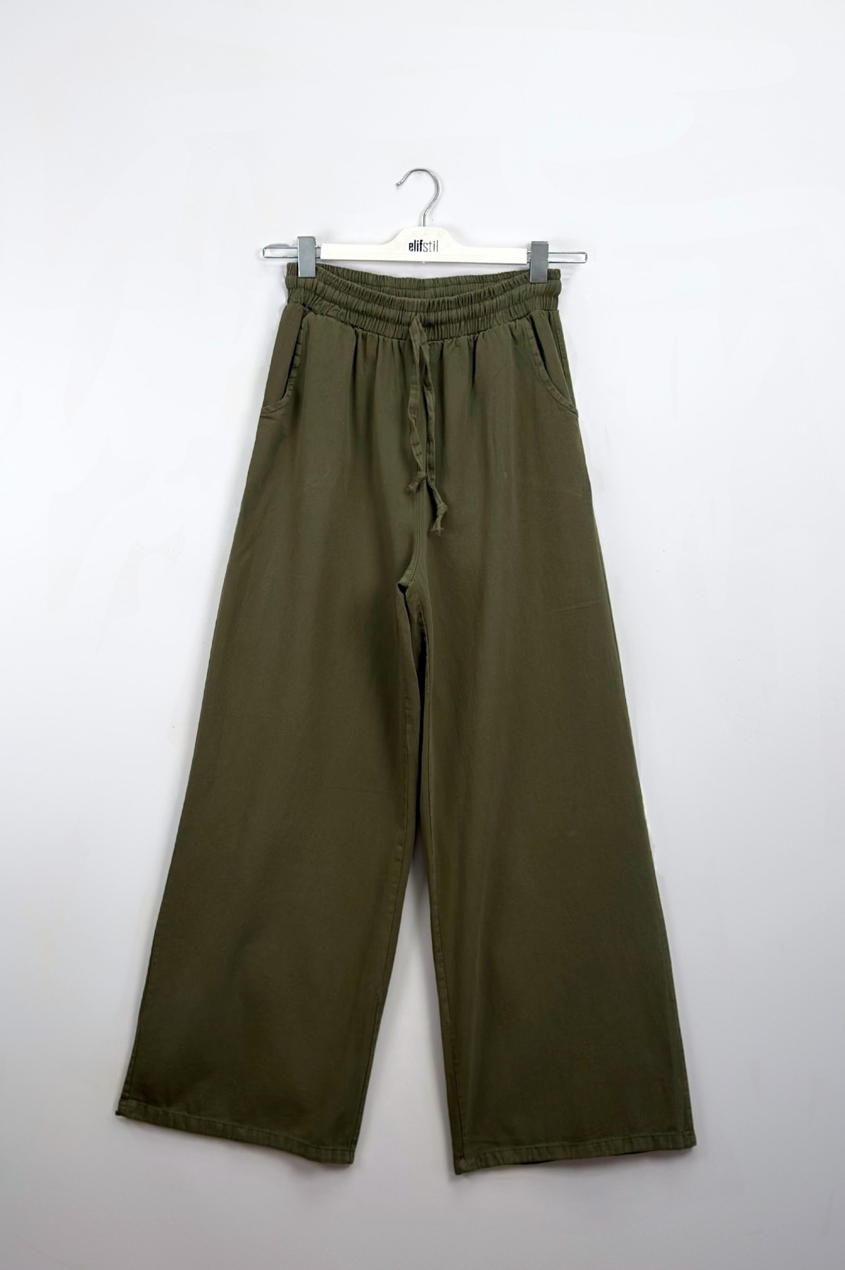 Gabardin Pantolon Haki 
