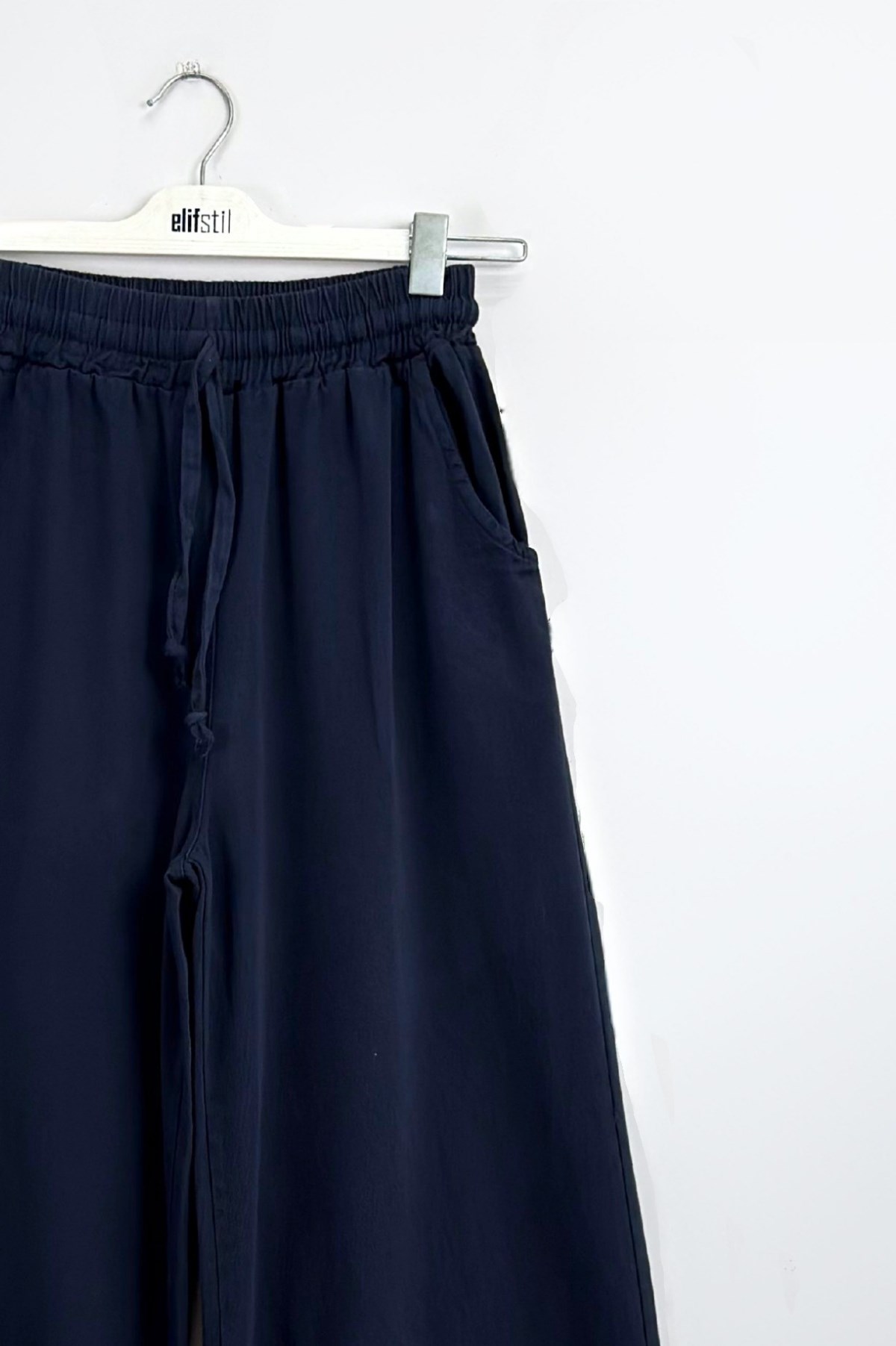 Gabardin Pantolon Lacivert 