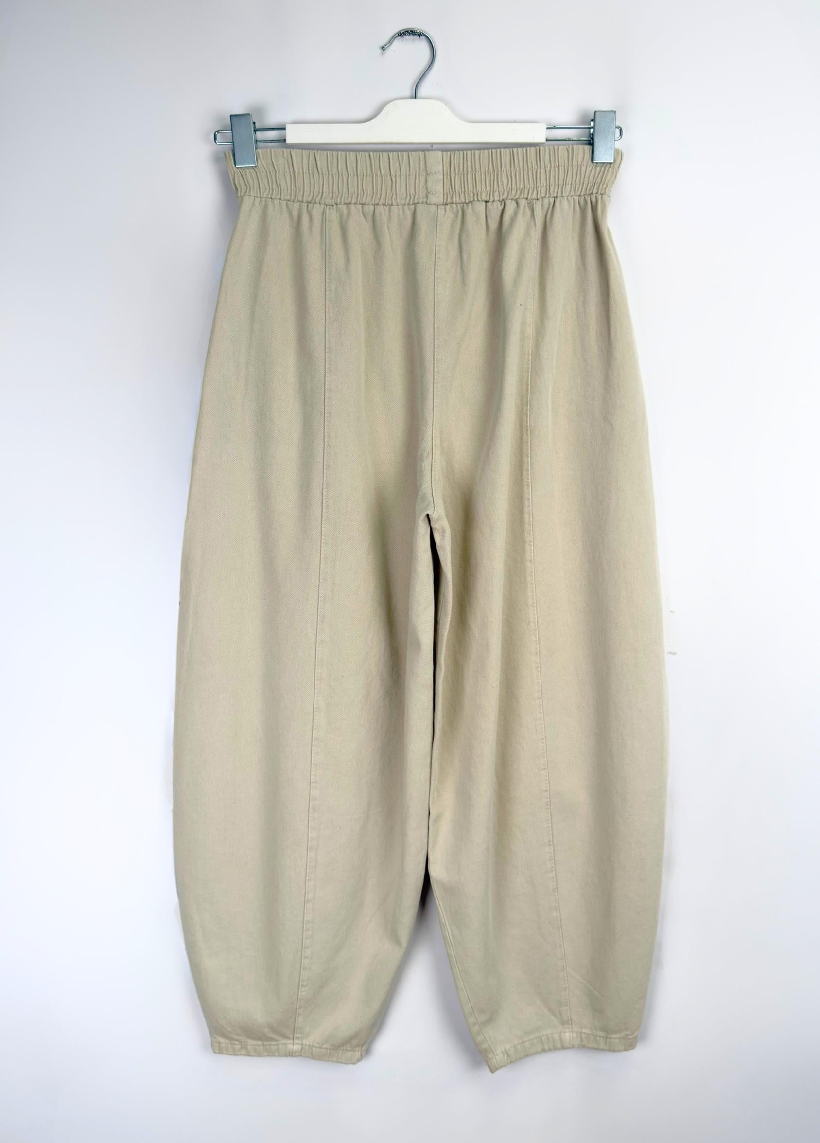 Gabardin Şalvar Pantolon Bej