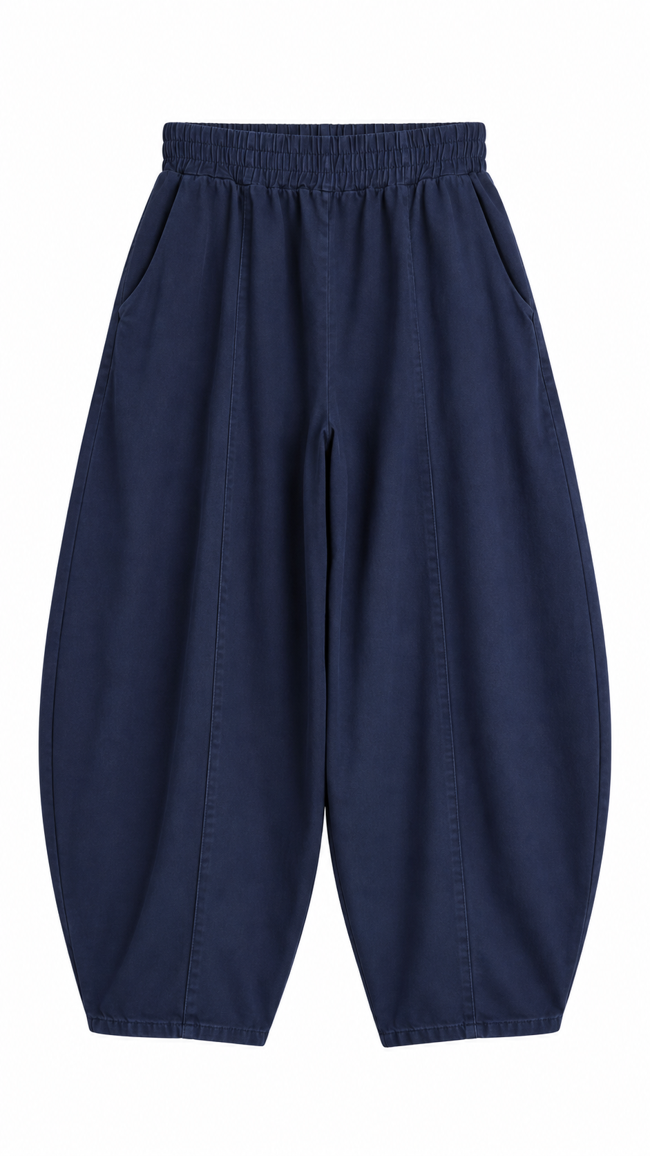 Gabardin Şalvar Pantolon Lacivert 
