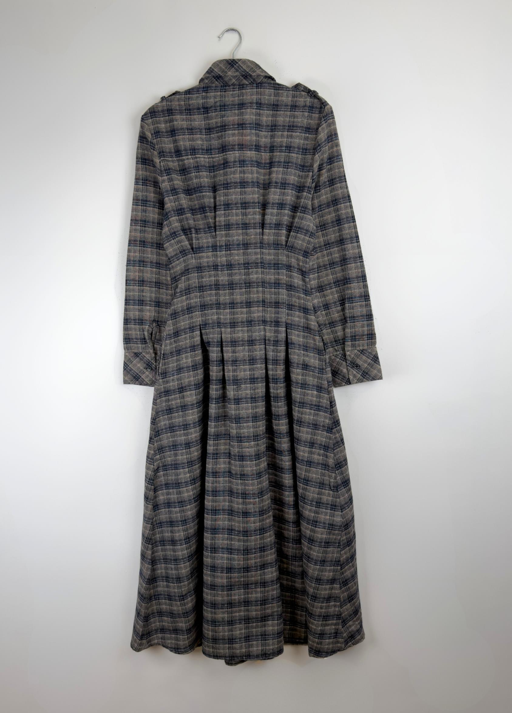 Luke Ekose Elbise Kahve 