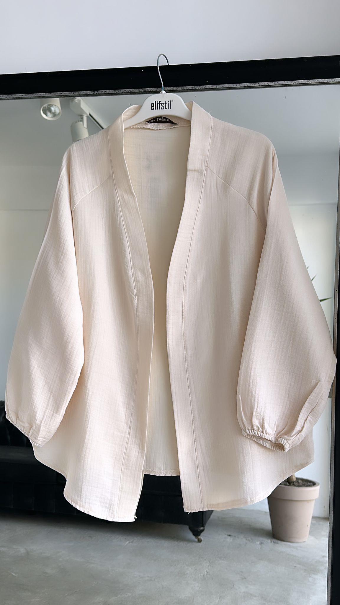 Müslin Kimono Bej