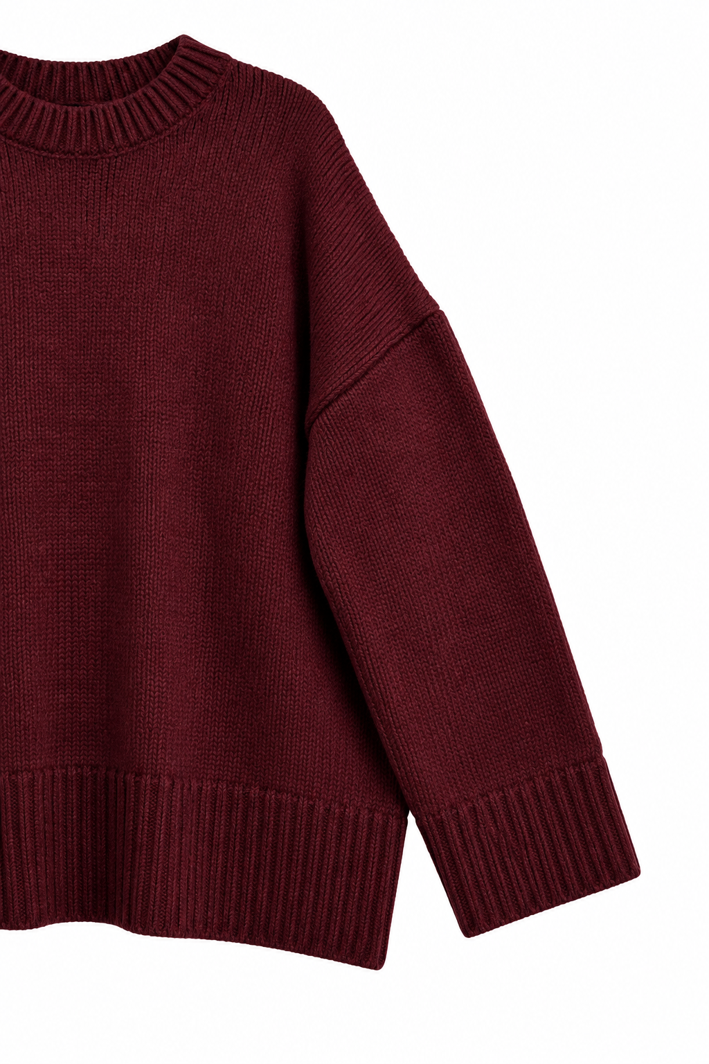 Oversize Kazak Bordo