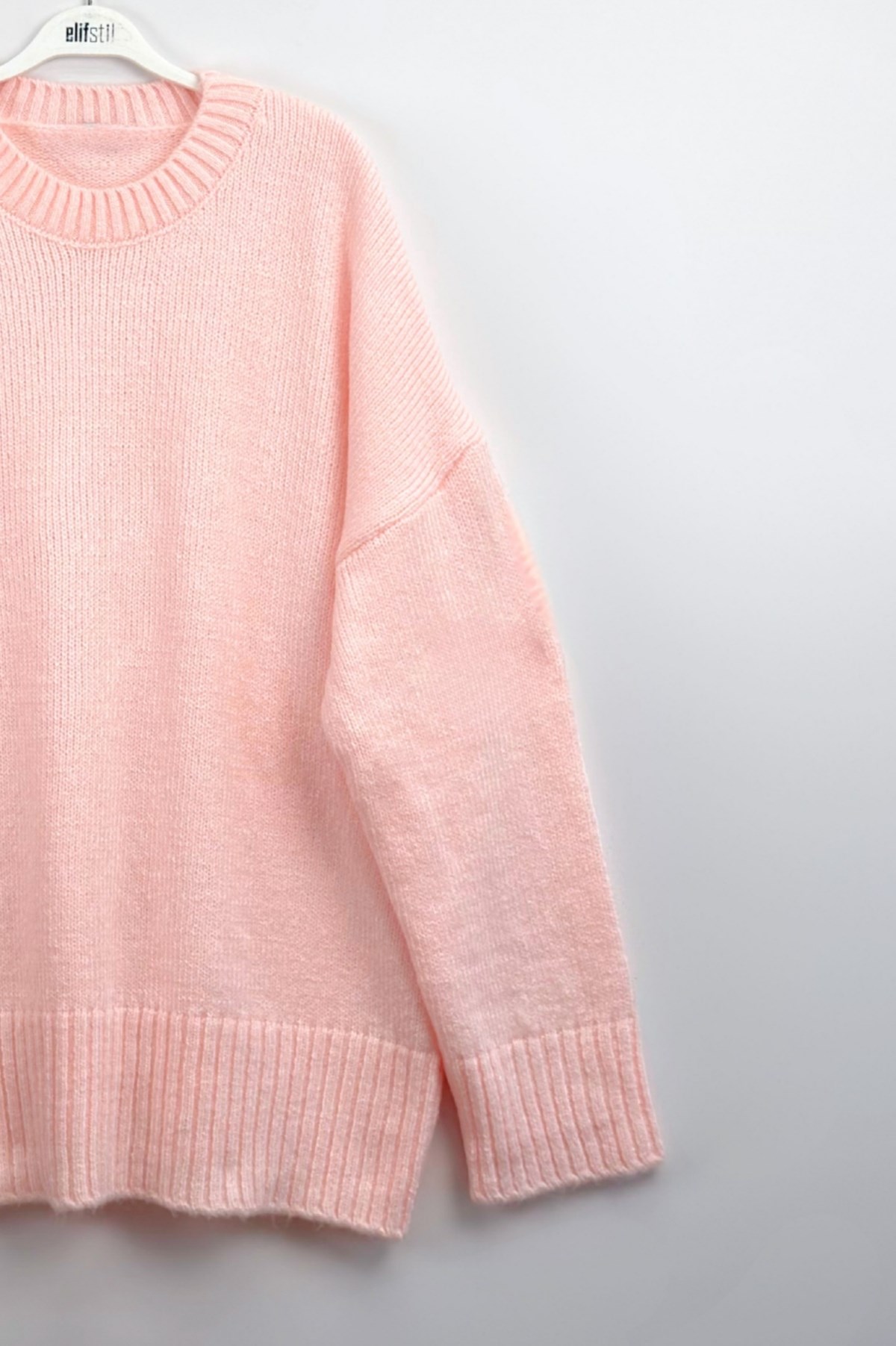 Oversize Kazak Pembe 