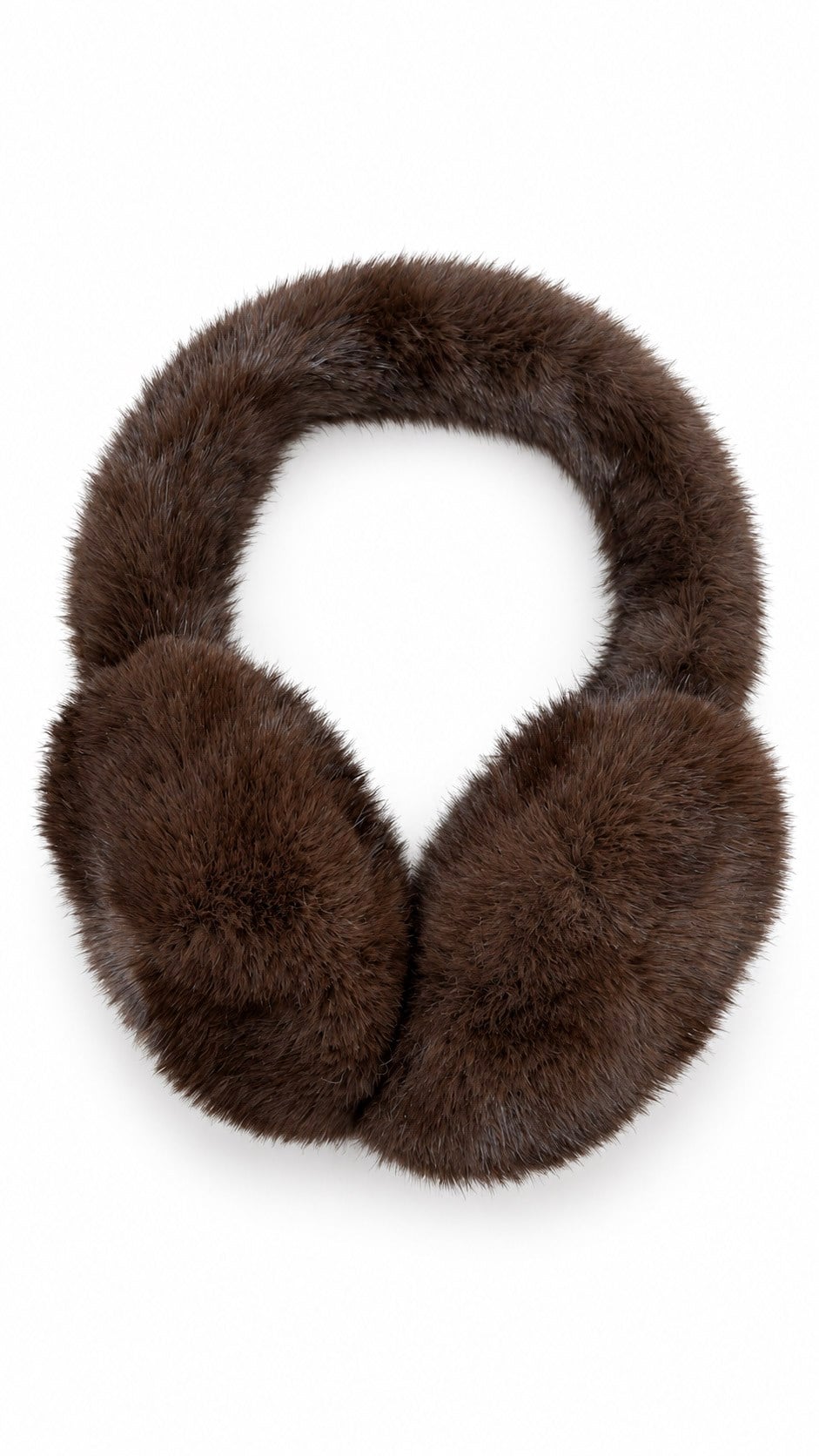 Peluş Kulaklık Kahve