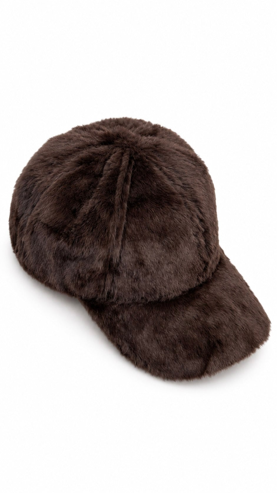 Peluş Şapka Kahve