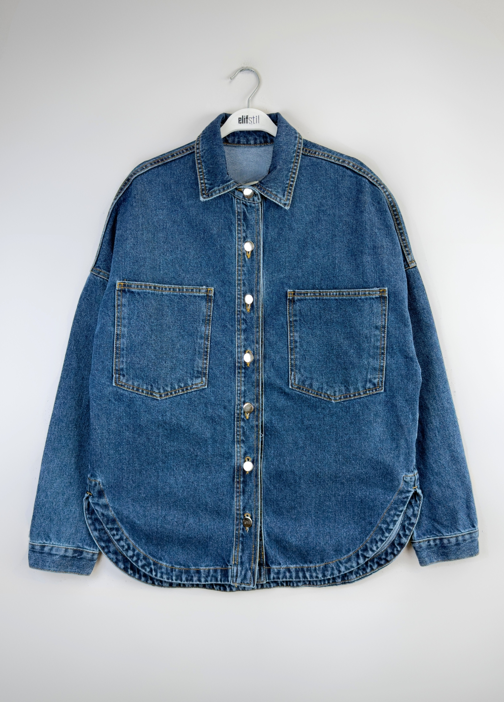 Ruva Denim Ceket Mavi