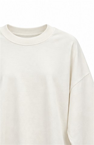 Basic Sweat Ekru