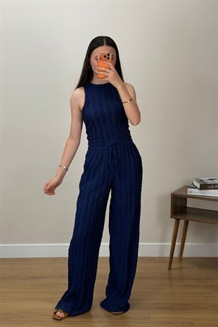 Bürümcük Pantalon Takım Lacivert