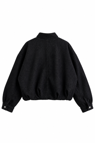 Denim Modal Ceket Lacivert 