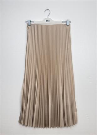 Elisa Piliseli Etek Bej