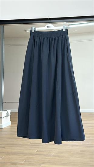 Gabardin Long Etek Füme 