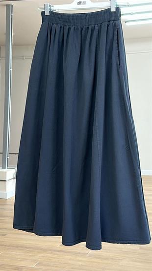 Gabardin Long Etek Füme 