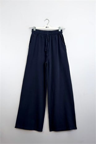 Gabardin Pantolon Lacivert 
