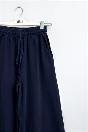 Gabardin Pantolon Lacivert 
