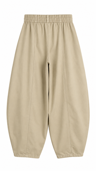 Gabardin Şalvar Pantolon Bej