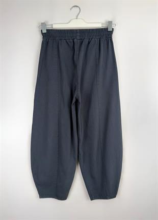 Gabardin Şalvar Pantolon Füme 