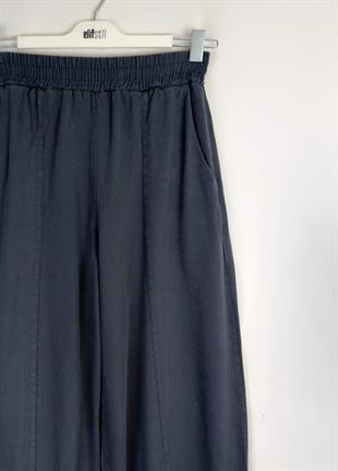 Gabardin Şalvar Pantolon Füme 