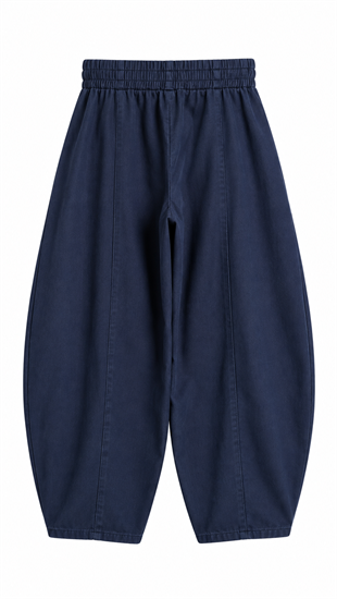 Gabardin Şalvar Pantolon Lacivert 