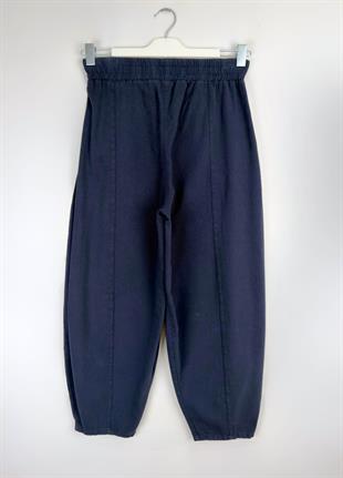 Gabardin Şalvar Pantolon Lacivert 