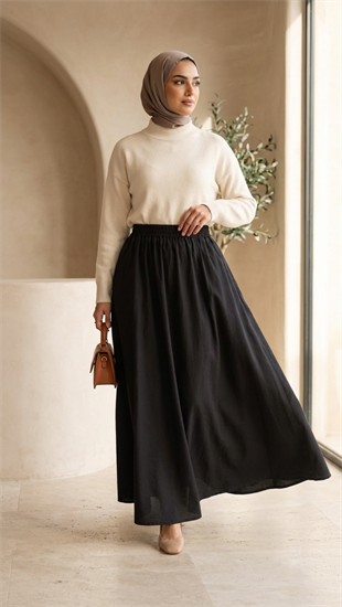 Ham Keten Etek Siyah