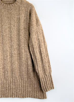 Kendinden Şeritli Kazak Camel 