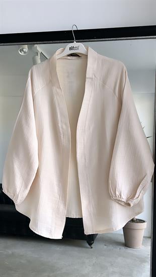 Müslin Kimono Bej