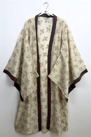 Nakış İşlemeli Kimono Taş 