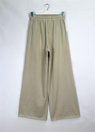 Narda Gabardin Bol Pantolon Bej 