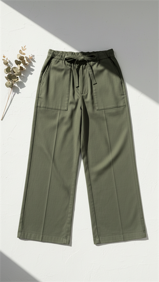 Noya Gabardin Pantolon Haki