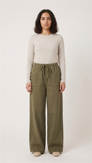 Noya Gabardin Pantolon Haki