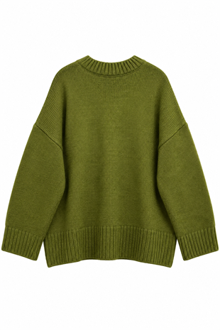 Oversize Kazak Yeşil  