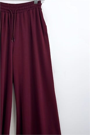 Oys Pantolon Etek Bordo