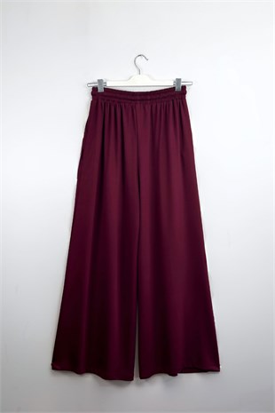 Oys Pantolon Etek Bordo