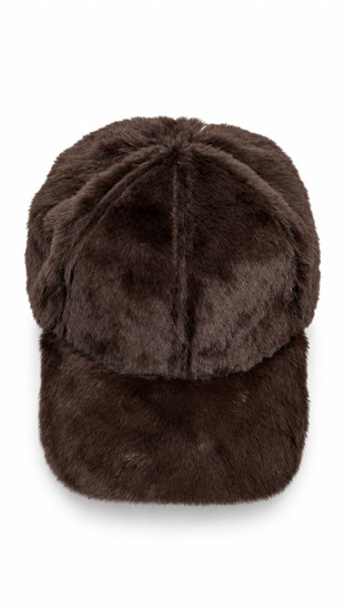 Peluş Şapka Kahve