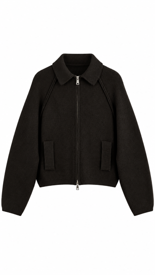 Polo Yaka  Hırka  Kahve 