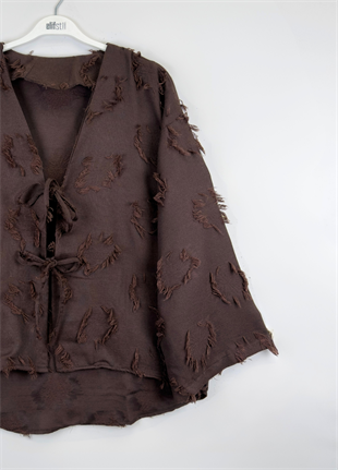Rumy Kimono Kahve 